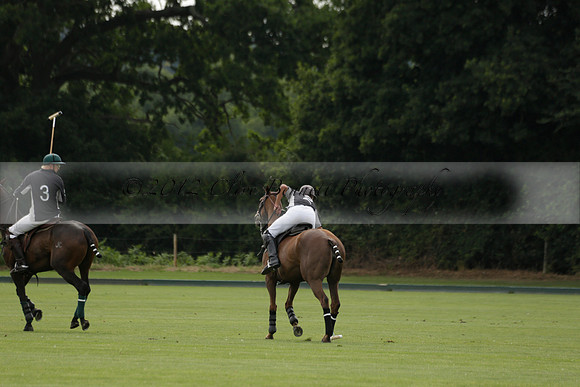 Beau Design v Boscom in an August Rother Cup 4 goal polo match at Cowdray Park Polo Club on Wednesday 07 August 2013