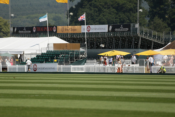 Zacara v Talandracas in a Veuve Clicquot Gold Cup Polo Match 2013.07.18