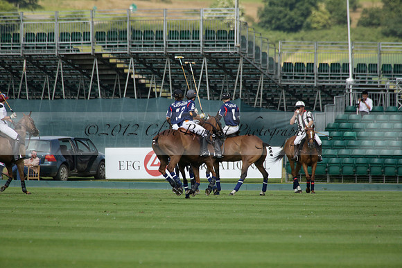 Zacara v Les Lions in a Veuve Clicquot Gold Cup Polo Match 2013.07.06