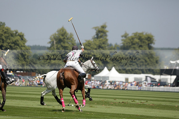 Zacara v Talandracas in a Veuve Clicquot Gold Cup Polo Match 2013.07.18