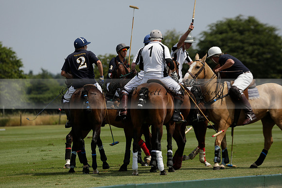 Silver Fox v Wintershall in a July 4 Goal Polo match 2013.07.17