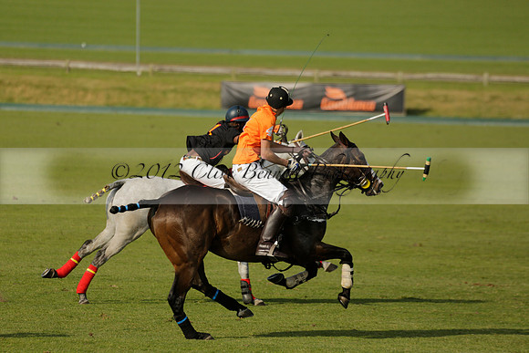 Shoreline v Cowdray Vikings in a Easebourne Cup Semi-final Polo match 2013.06.07