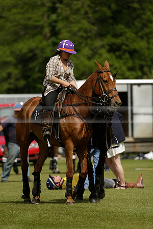 Las Estrellas v Four Quarters Blue in the final of the Jubilee Cup Polo match 2013.06.02
