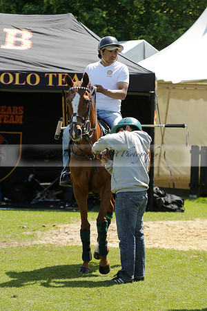 Black Bears v Salkeld in a Cartier Queens Cup polo match 2013.06.05