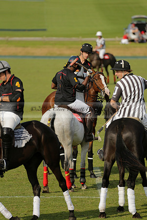 Shoreline v Cowdray Vikings in a Easebourne Cup Semi-final Polo match 2013.06.07