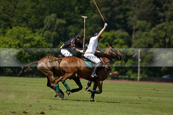 Black Bears v Salkeld in a Cartier Queens Cup polo match 2013.06.05