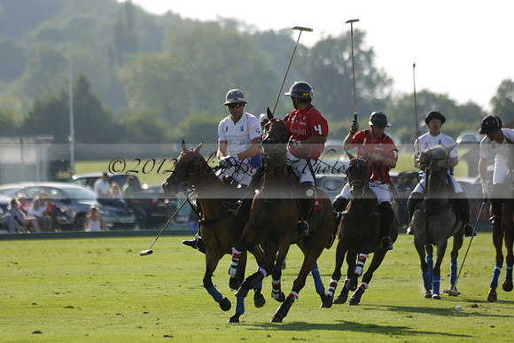 El Remanso v Emlor in a Veuve Clicquot Gold Cup Polo Match 2013.06.30