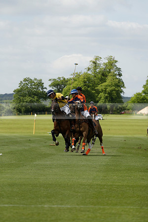 Las Estrellas v Four Quarters Blue in the final of the Jubilee Cup Polo match 2013.06.02