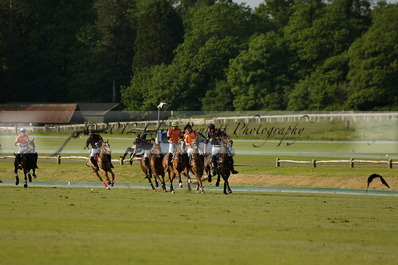 Shoreline v Cowdray Vikings in a Easebourne Cup Semi-final Polo match 2013.06.07