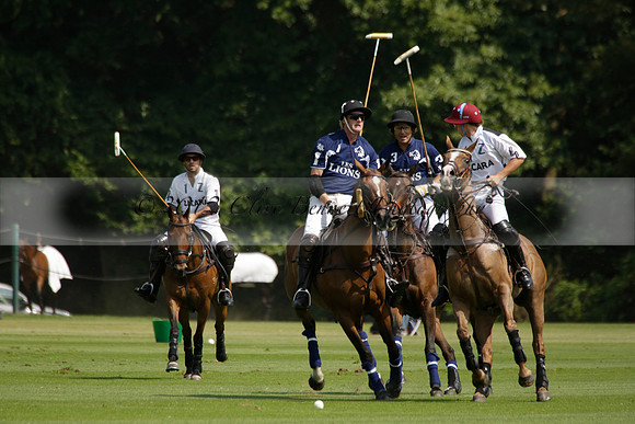 Zacara v Les Lions in a Veuve Clicquot Gold Cup Polo Match 2013.07.06