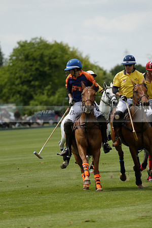 Las Estrellas v Four Quarters Blue in the final of the Jubilee Cup Polo match 2013.06.02
