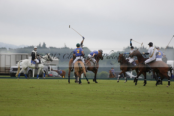 Burningfold v Combe Place in a June 4 Goal Cup polo match 2013.06.11