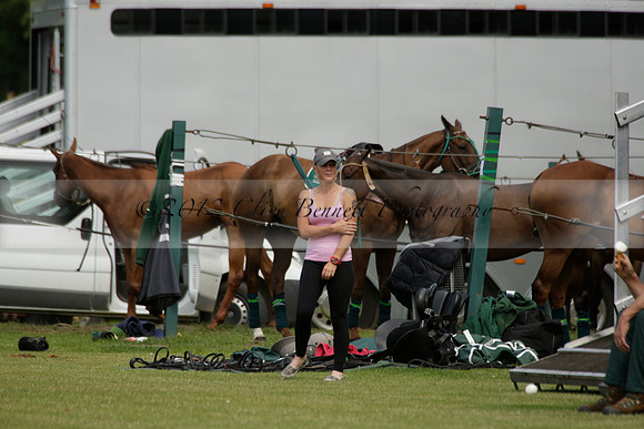 Dubai v La Bamba de Areco in a Veuve Clicquot Gold Cup Polo Match 2013.07.04