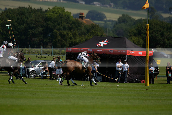 Enigma v Dubai in a Veuve Clicquot Gold Cup Polo Match 2013.07.08