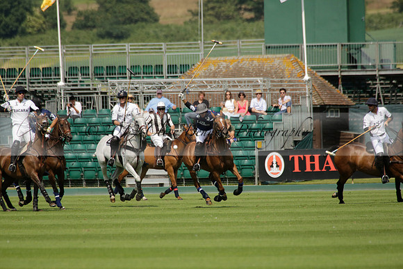 Zacara v Les Lions in a Veuve Clicquot Gold Cup Polo Match 2013.07.06