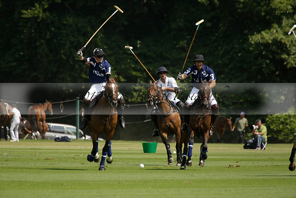 Zacara v Les Lions in a Veuve Clicquot Gold Cup Polo Match 2013.07.06