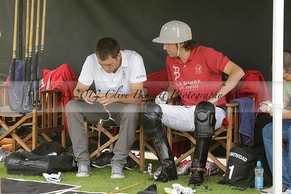 Dubai v La Bamba de Areco in a Veuve Clicquot Gold Cup Polo Match 2013.07.04