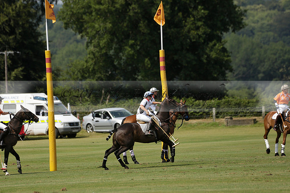 Cowdray Vikings v Enigma in a Bloom British Ladies Open Championship Polo match 2013.07.17