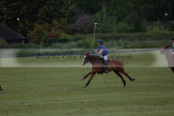 Burningfold v Combe Place in a June 4 Goal Cup polo match 2013.06.11