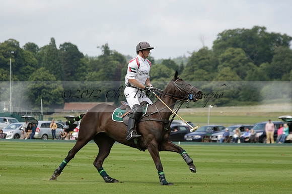Dubai v La Bamba de Areco in a Veuve Clicquot Gold Cup Polo Match 2013.07.04