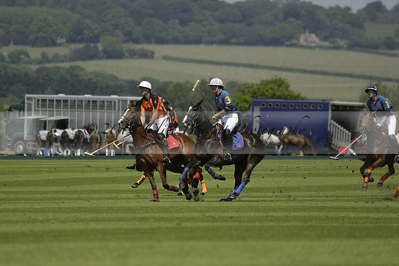 Four Quarters Orange v Montana in a Cicero Cup Polo match 2013.06.06