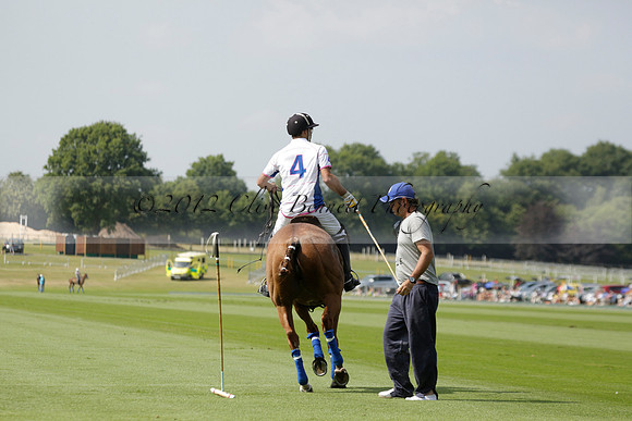 El Remanso v Sumaya in a Veuve Clicquot Gold Cup Polo Match 2013.07.13