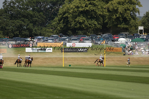 Zacara v Talandracas in a Veuve Clicquot Gold Cup Polo Match 2013.07.18