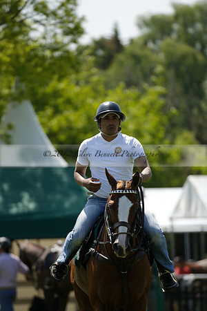 Black Bears v Salkeld in a Cartier Queens Cup polo match 2013.06.05