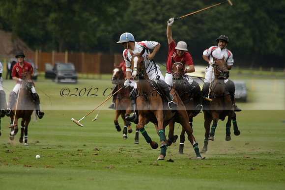 Dubai v La Bamba de Areco in a Veuve Clicquot Gold Cup Polo Match 2013.07.04