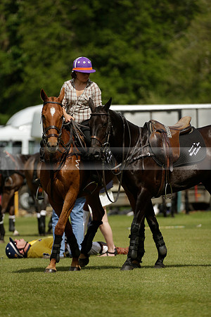 Las Estrellas v Four Quarters Blue in the final of the Jubilee Cup Polo match 2013.06.02