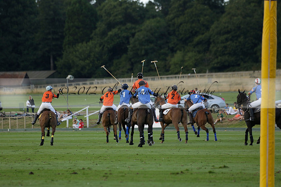The Junior HPA / Polo Club Gannon 1  polo match and presentations at Cowdray Park Polo Club on Friday 09  August 2013
