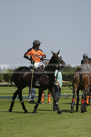 Four Quarters Orange v Montana in a Cicero Cup Polo match 2013.06.06