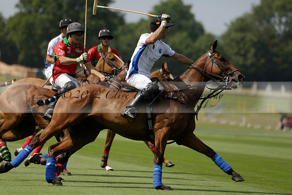 El Remanso v Sumaya in a Veuve Clicquot Gold Cup Polo Match 2013.07.13