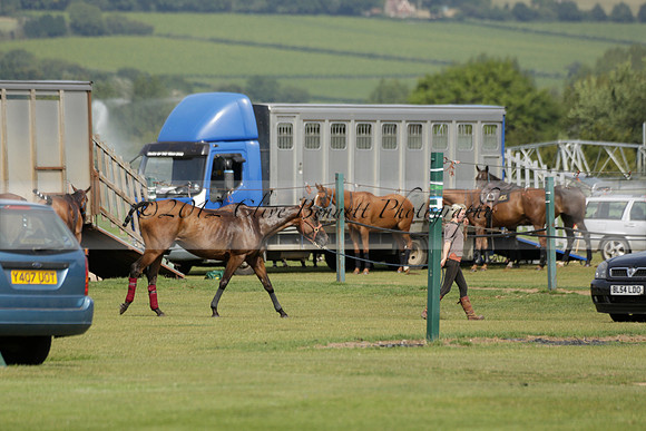 Maiz Dulce (green) v River (blue) in a Uber Polo Midsummer 12 goal polo match on Wednesday 21 August 2013 at Cowdray park Polo Club on Ambersham 2.  www.polopictures.co.uk