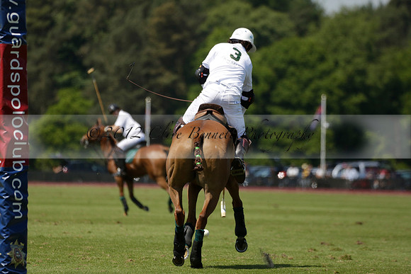 Black Bears v Salkeld in a Cartier Queens Cup polo match 2013.06.05