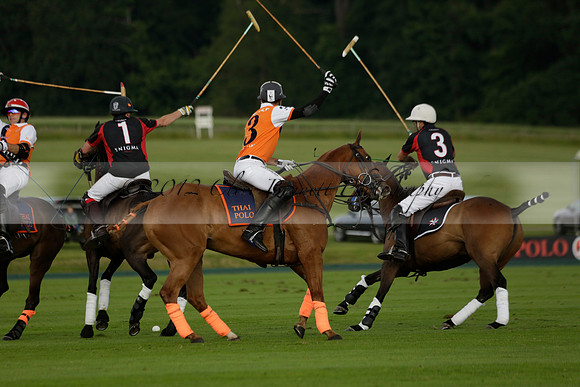 Enigma v Thai Polo in a Veuve Clicquot Gold Cup Polo Match 2013.06.25