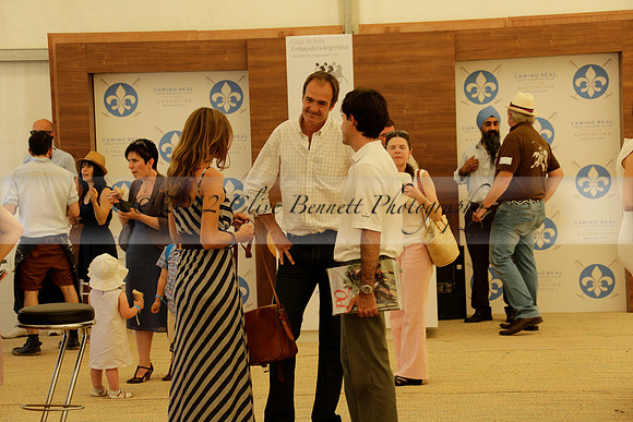 Zacara v Les Lions in a Veuve Clicquot Gold Cup Polo Match 2013.07.06