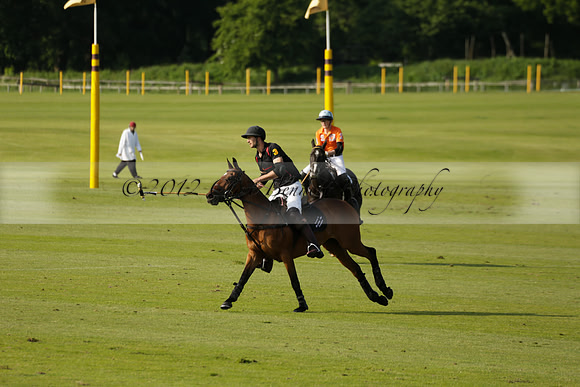 Shoreline v Cowdray Vikings in a Easebourne Cup Semi-final Polo match 2013.06.07