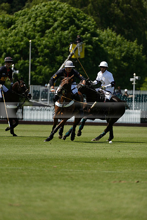 Black Bears v Salkeld in a Cartier Queens Cup polo match 2013.06.05