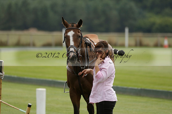 Beau Design v Boscom in an August Rother Cup 4 goal polo match at Cowdray Park Polo Club on Wednesday 07 August 2013
