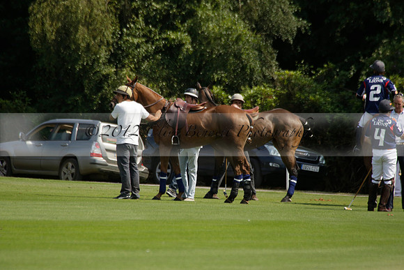 Zacara v Les Lions in a Veuve Clicquot Gold Cup Polo Match 2013.07.06