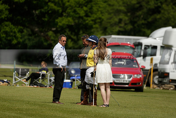 Las Estrellas v Four Quarters Blue in the final of the Jubilee Cup Polo match 2013.06.02