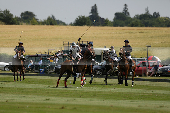 Silver Fox v Wintershall in a July 4 Goal Polo match 2013.07.17