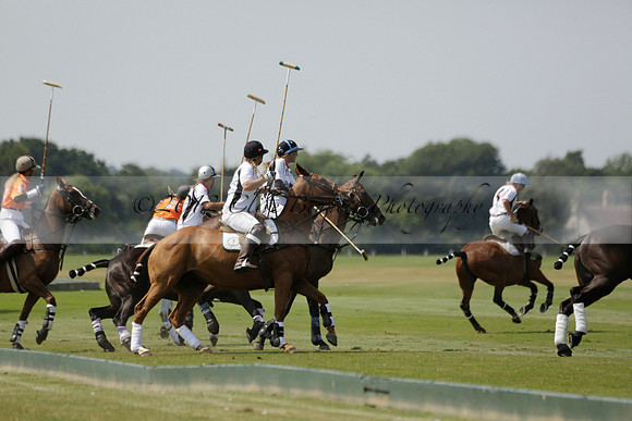 Cowdray Vikings v Enigma in a Bloom British Ladies Open Championship Polo match 2013.07.17