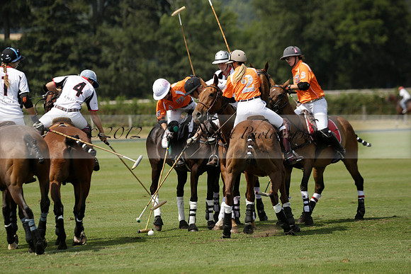 Cowdray Vikings v Enigma in a Bloom British Ladies Open Championship Polo match 2013.07.17