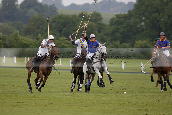 Burningfold v Combe Place in a June 4 Goal Cup polo match 2013.06.11