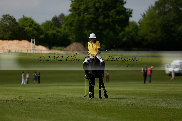 Las Estrellas v Four Quarters Blue in the final of the Jubilee Cup Polo match 2013.06.02