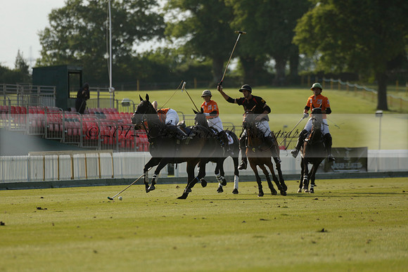 Shoreline v Cowdray Vikings in a Easebourne Cup Semi-final Polo match 2013.06.07