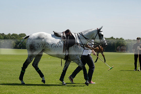 Black Bears v Salkeld in a Cartier Queens Cup polo match 2013.06.05