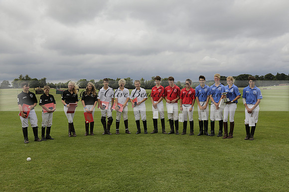 The Colts Cup presentation at Cowdray Park Polo Club on Lawns 2 on Thursday 15 August 2013 2013.08.15